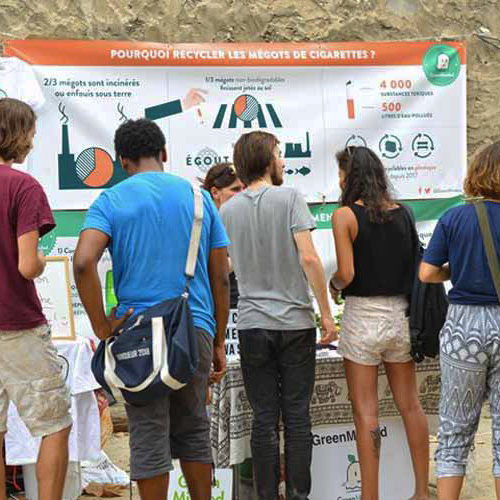 stand-sensibilisation-mégots-greenminded stand-sensibilisation-mégots-greenminded