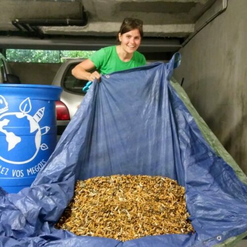 Collecte mégots de cigarettes - GreenMinded Collecte mégots de cigarettes - GreenMinded
